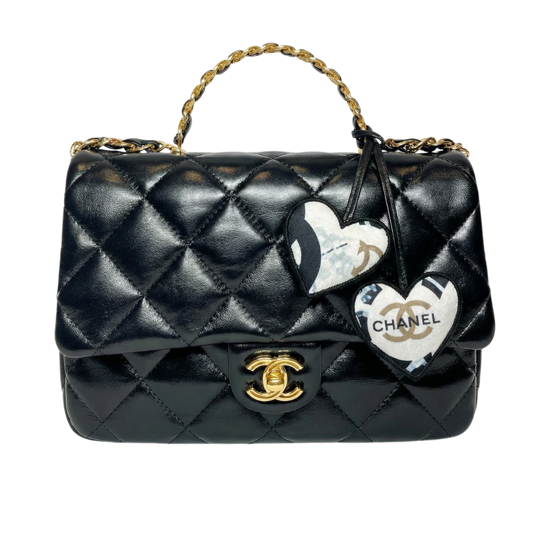 Chanel CC Logo Bag Charm at Vintage Luxe Up
