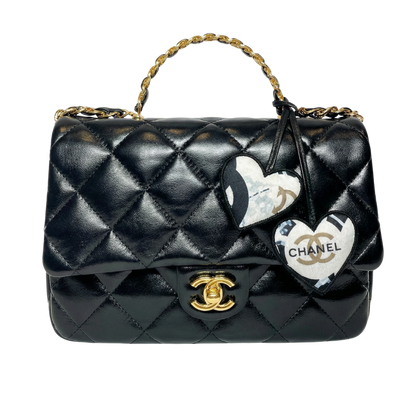 Chanel CC Logo Bag Charm at Vintage Luxe Up