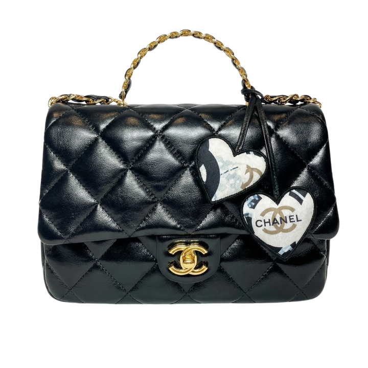 Chanel CC Logo Bag Charm at Vintage Luxe Up