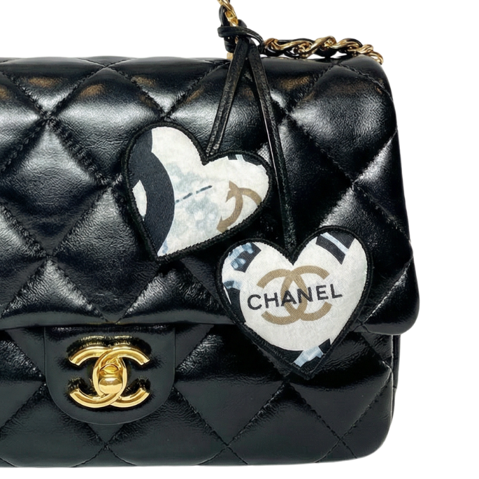 Chanel CC Logo Bag Charm at Vintage Luxe Up