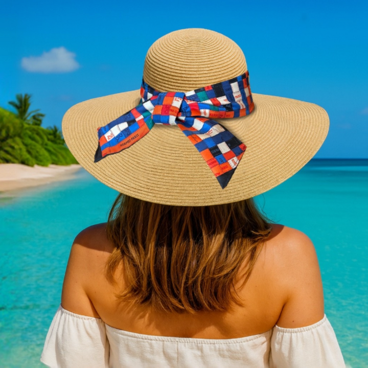 HERMES Bolduc au Carree Scarf | Perfect Sun Hat at Vintage Luxe Up