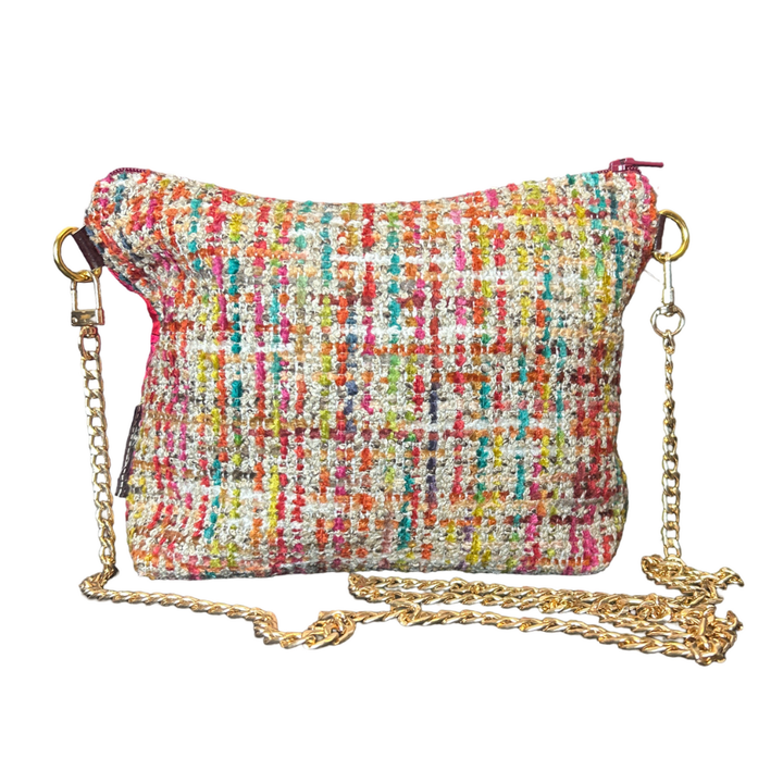 Fantaisies Indiennes Vintage Silk Scarf Crossbody Bag