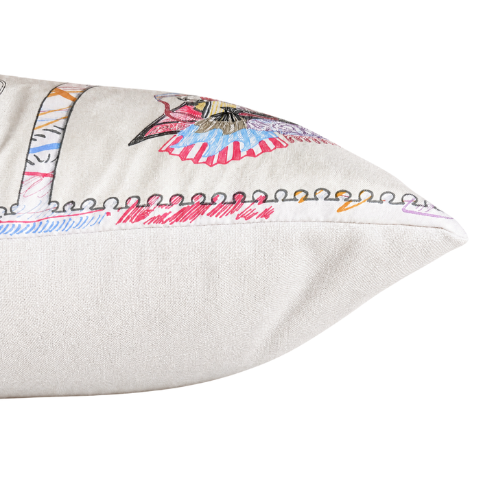 Chevaloscope Vintage Silk Scarf Pillows