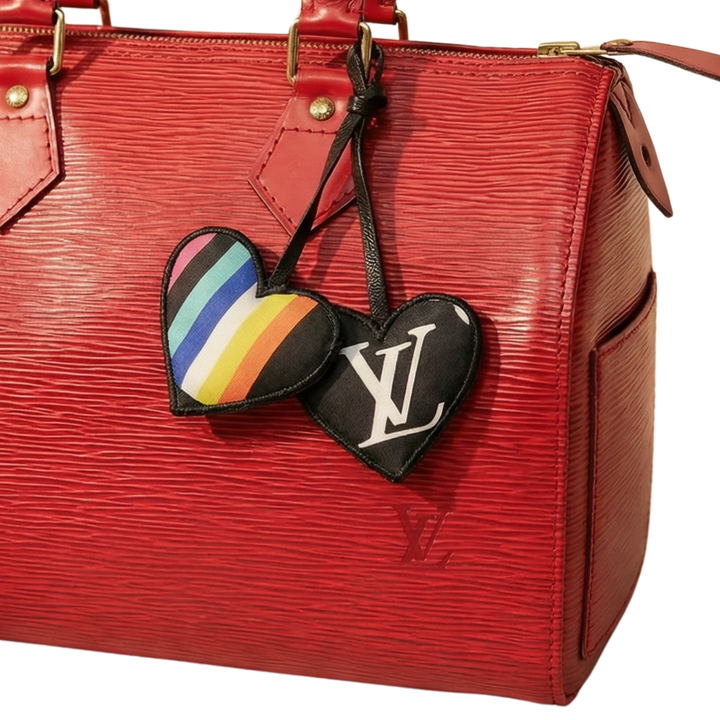 LOUIS VUITTON Monogram Logo Bag Charm at Vintage Luxe Up