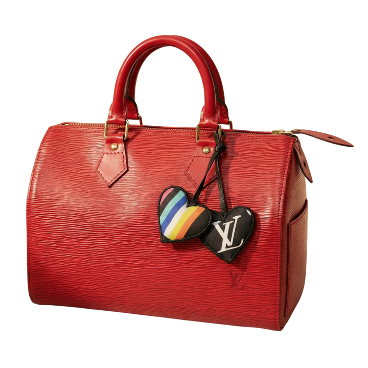 LOUIS VUITTON Monogram Logo Bag Charm at Vintage Luxe Up