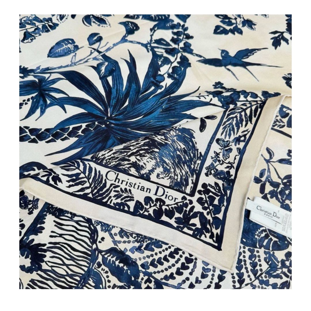 Dior Idylle Scarf | Framed Dior Scarf exclusively at Vintage Luxe Up