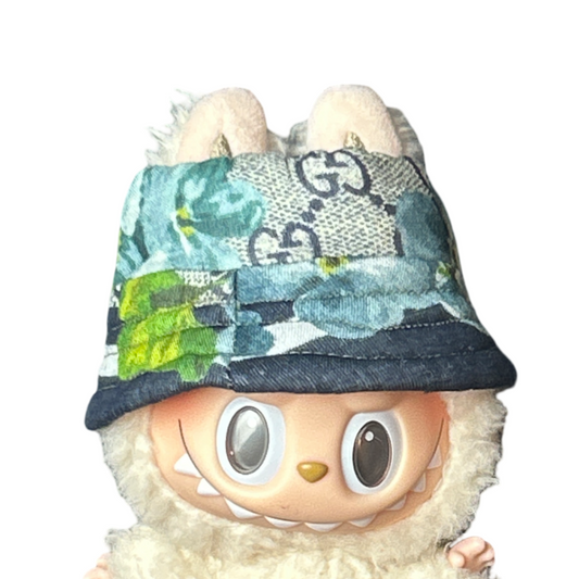 Gucci GG Blooms Vintage Scarf Labubu Hat at Vintage Luxe Up