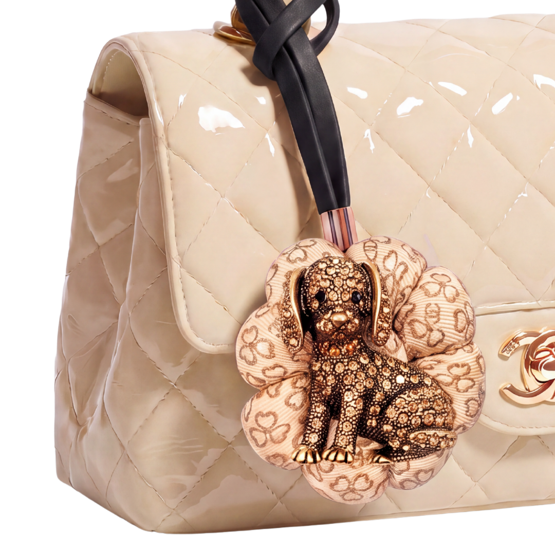 Chanel Camellia Bag Charm | Chanel Fashion Accessories