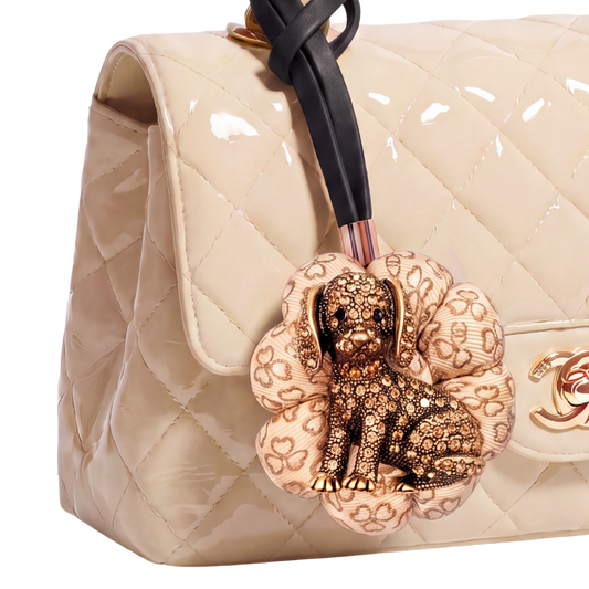 Chanel Camellia Bag Charm | Chanel Fashion Accessories