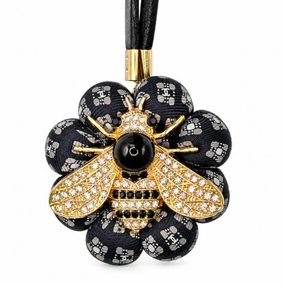 Chanel CC Bumblebee Bag Charm | Hermes Fashion Accessories