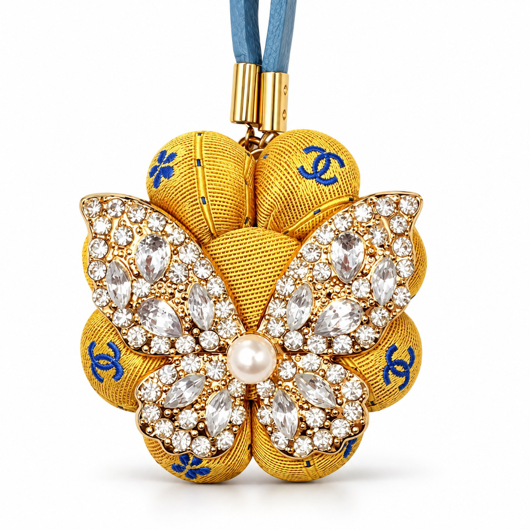 Chanel CC Butterfly Charm | Chanel Fashion Accessories
