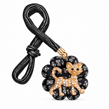Chanel CC Kitten Dog Bag Charm | Chanel Fashion Accessories