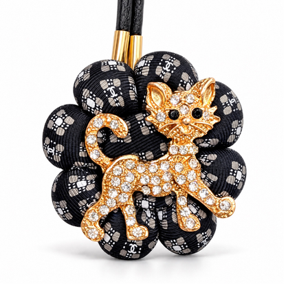 Chanel CC Kitten Dog Bag Charm | Chanel Fashion Accessories