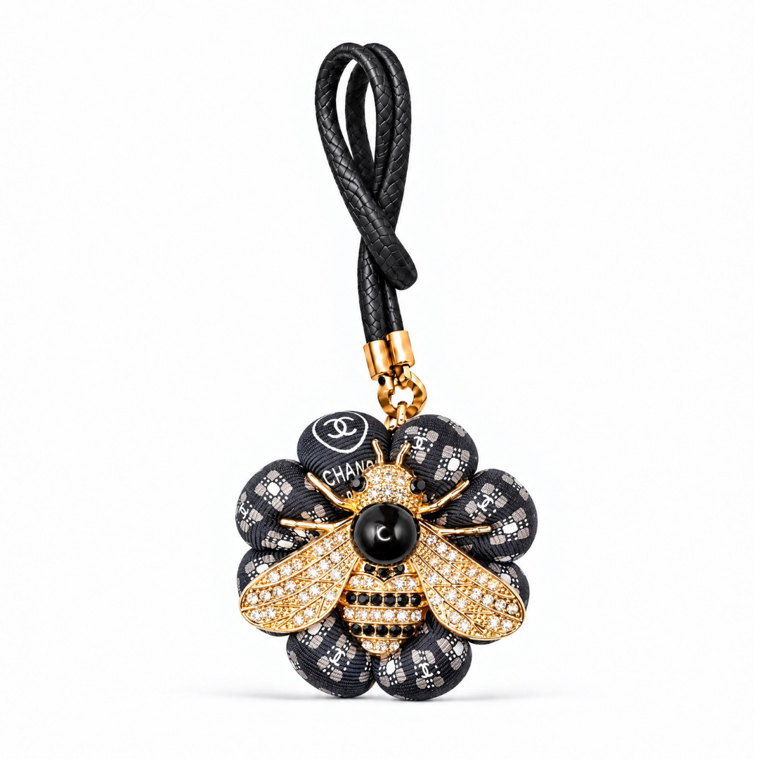 Chanel CC Bumblebee Bag Charm | Chanel Handbags