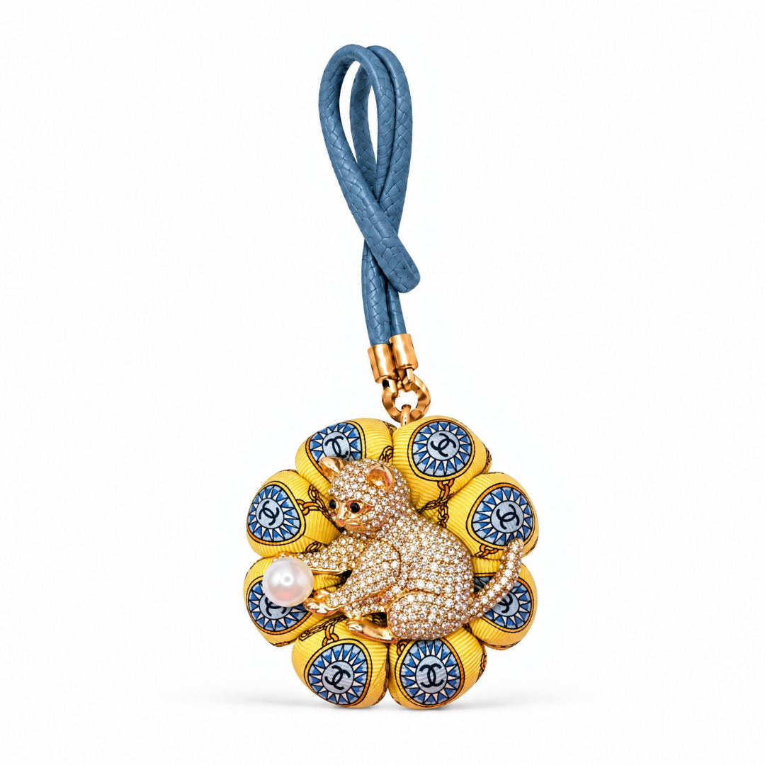 Chanel CC Kitten Bag Charm | Chanel Handbags
