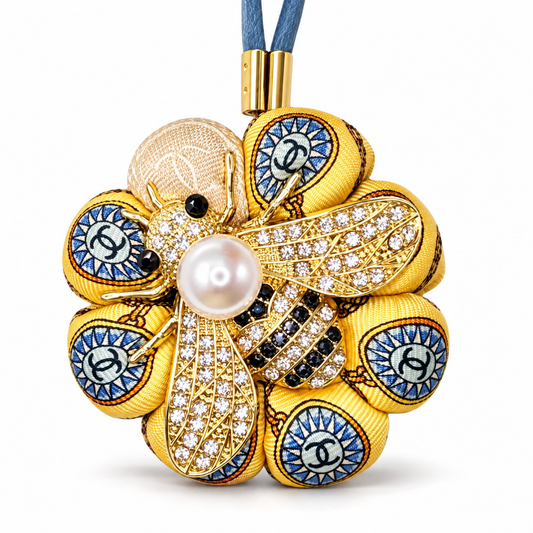 Chanel CC Bumblebee Bag Charm | Chanel Handbags