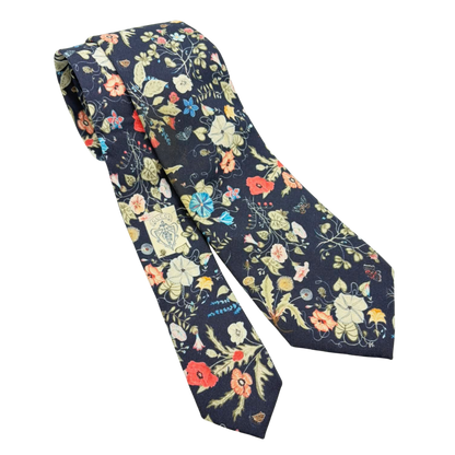 gucci floral necktie