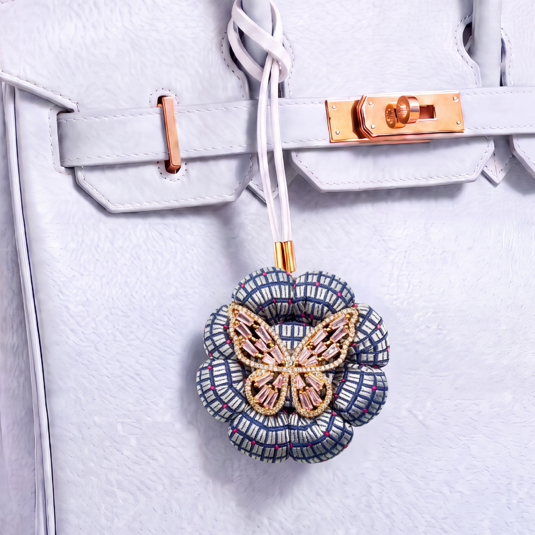 HERMES BUTTERFLY BAG CHARM | HERMES FASHION ACCESSORIES
