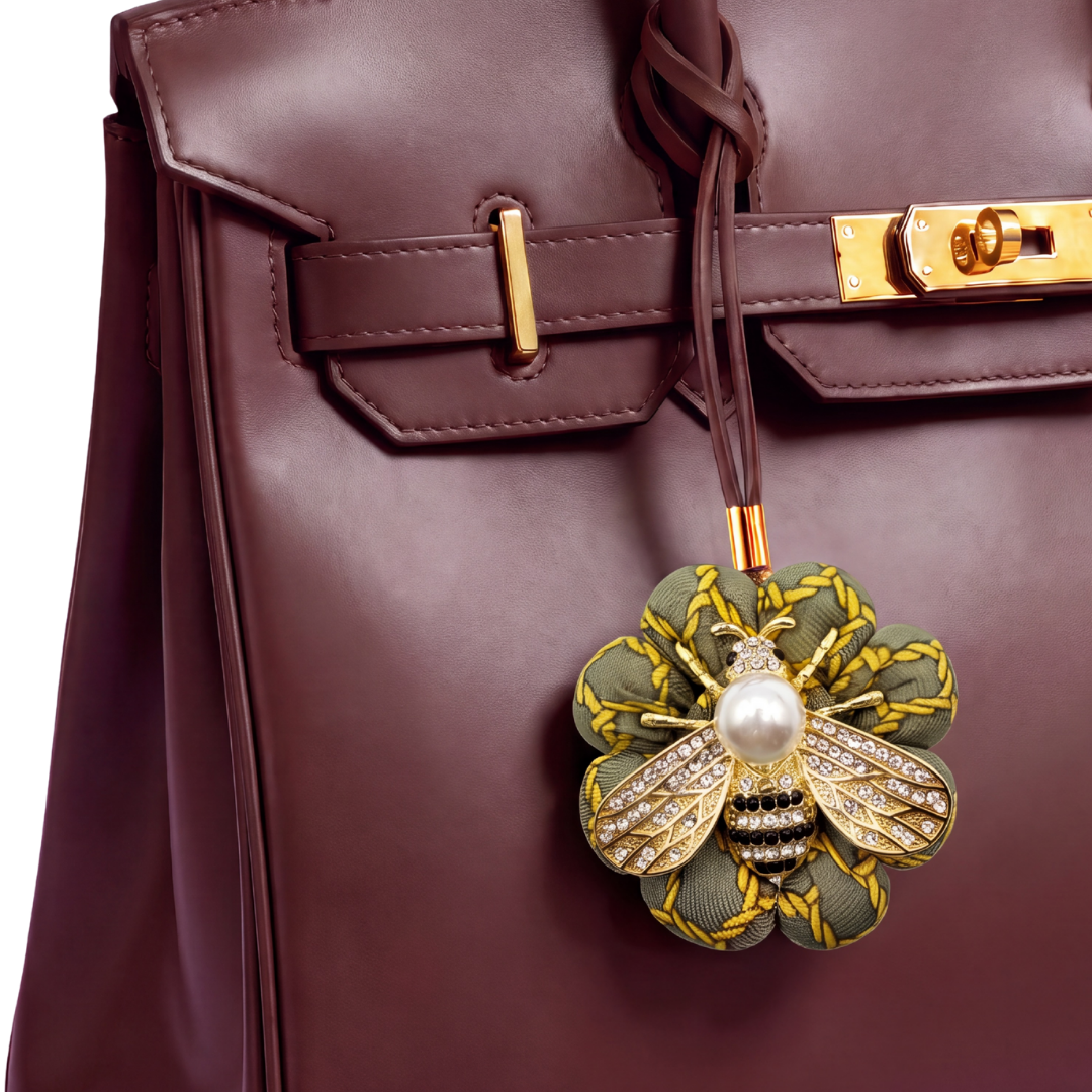 Hermes Bumblebee Bag Charm | Hermes Fashion Accessories