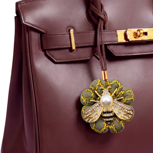 Hermes Bumblebee Bag Charm | Hermes Fashion Accessories