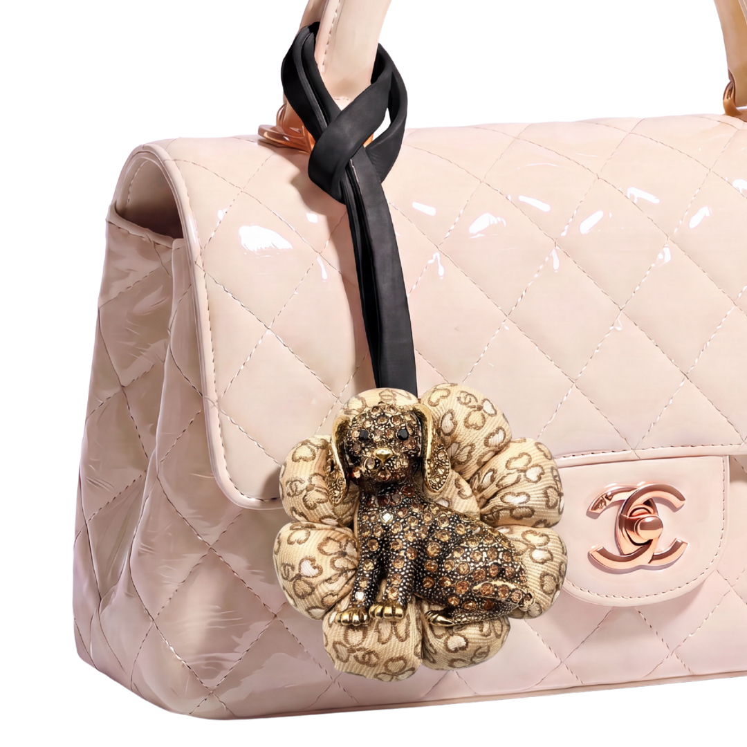 Chanel CC Camellia Bag Charm | Chanel Fashion Accessories