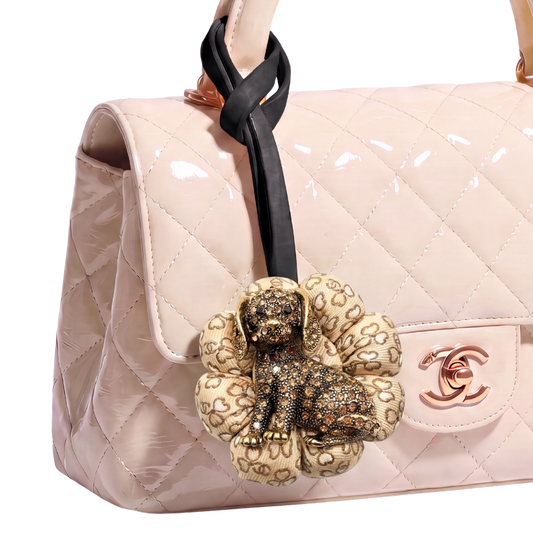 Chanel CC Camellia Bag Charm | Chanel Fashion Accessories