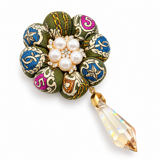 Chanel CC Logo Brooch Pin | Chanel Jewelry