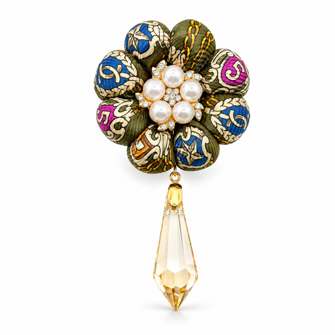 Chanel CC Logo Brooch Pin | Chanel Jewelry
