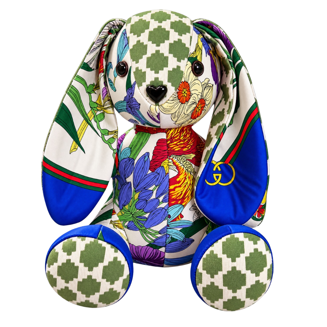Gucci Floral Silk Scarf Clever Bunny