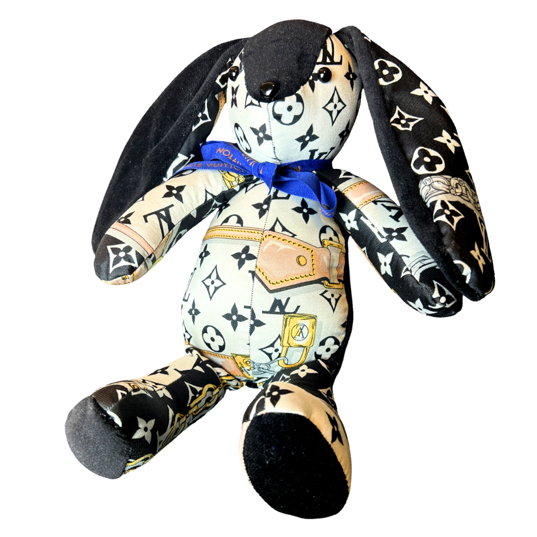 Louis Vuitton LV Monogram Scarf Patchwork Bunny at Vintage Luxe Up