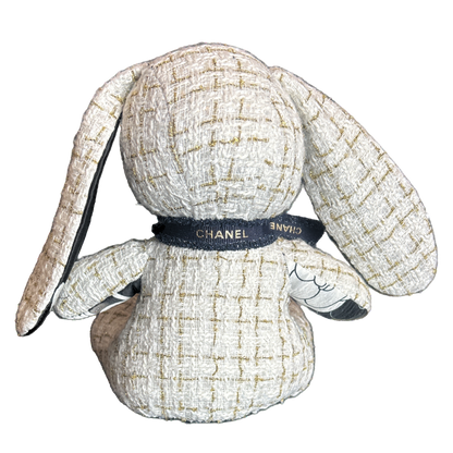 CC Monogram Vintage Silk Scarf Clever Bunny