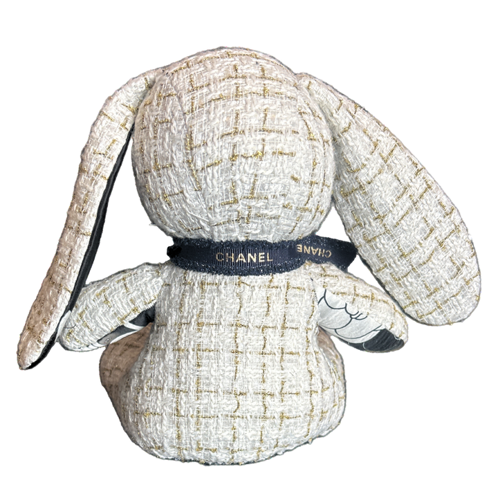 CC Monogram Vintage Silk Scarf Clever Bunny