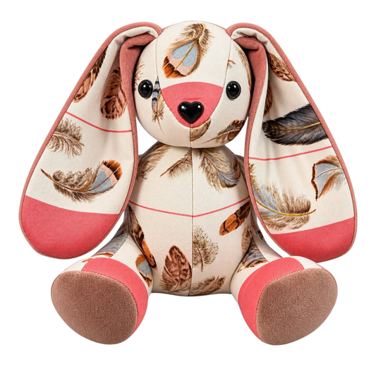 Plumes Vintage Silk Scarf Clever Bunny