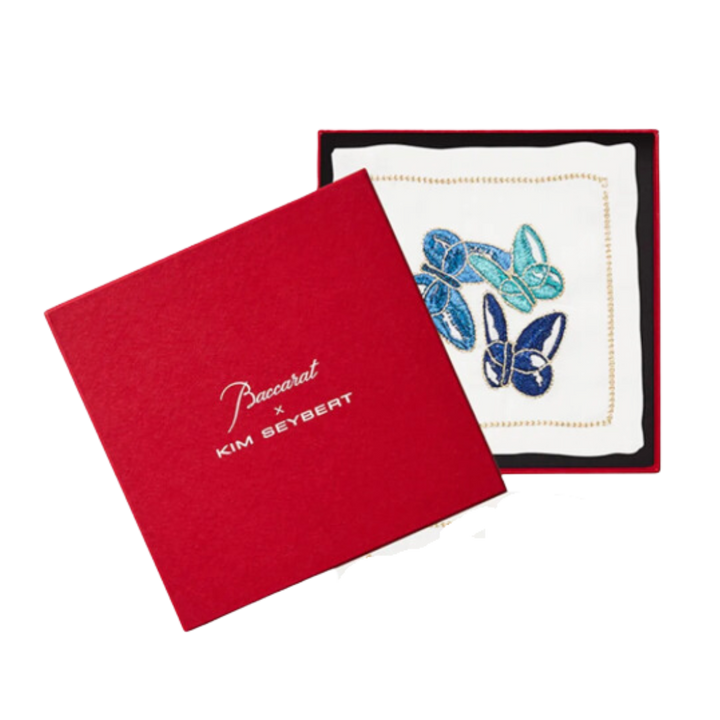 Baccarat Butterfly Cocktail Napkin Set