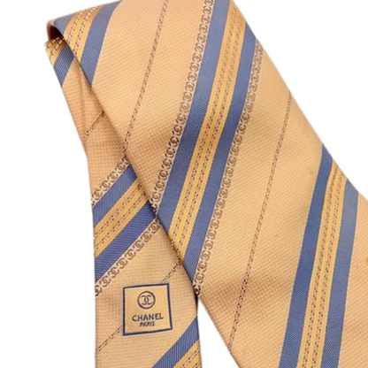 Chanel Stripe Necktie