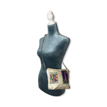 Chanel Stamps of the World Scarf Crossbody Bag