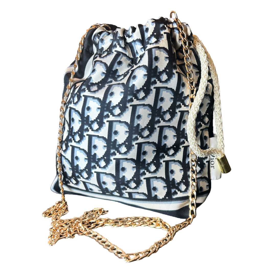 Dior Trotter Black Scarf | Dior Crossbody Bag