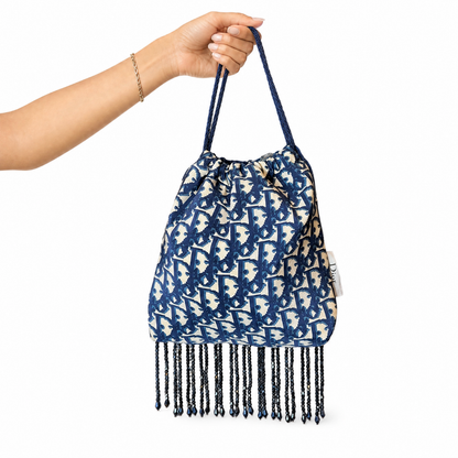Dior Trotter Blue Scarf | Dior Crossbody Bag
