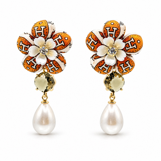 Hermes H Strap Earrings | Hermes Jewelry