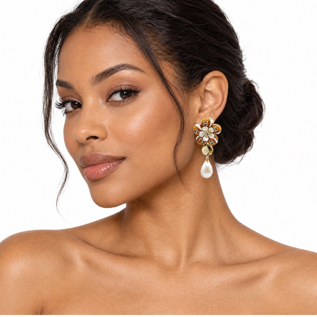 Hermes H Strap Earrings | Hermes Jewelry