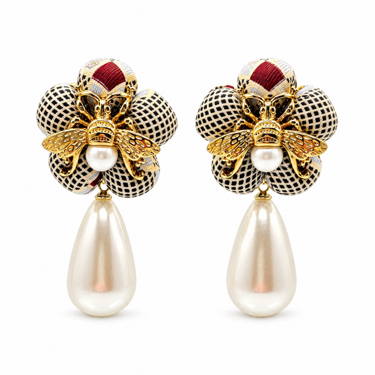 Chanel Bumblebee Earrings | Chanel Jewelry