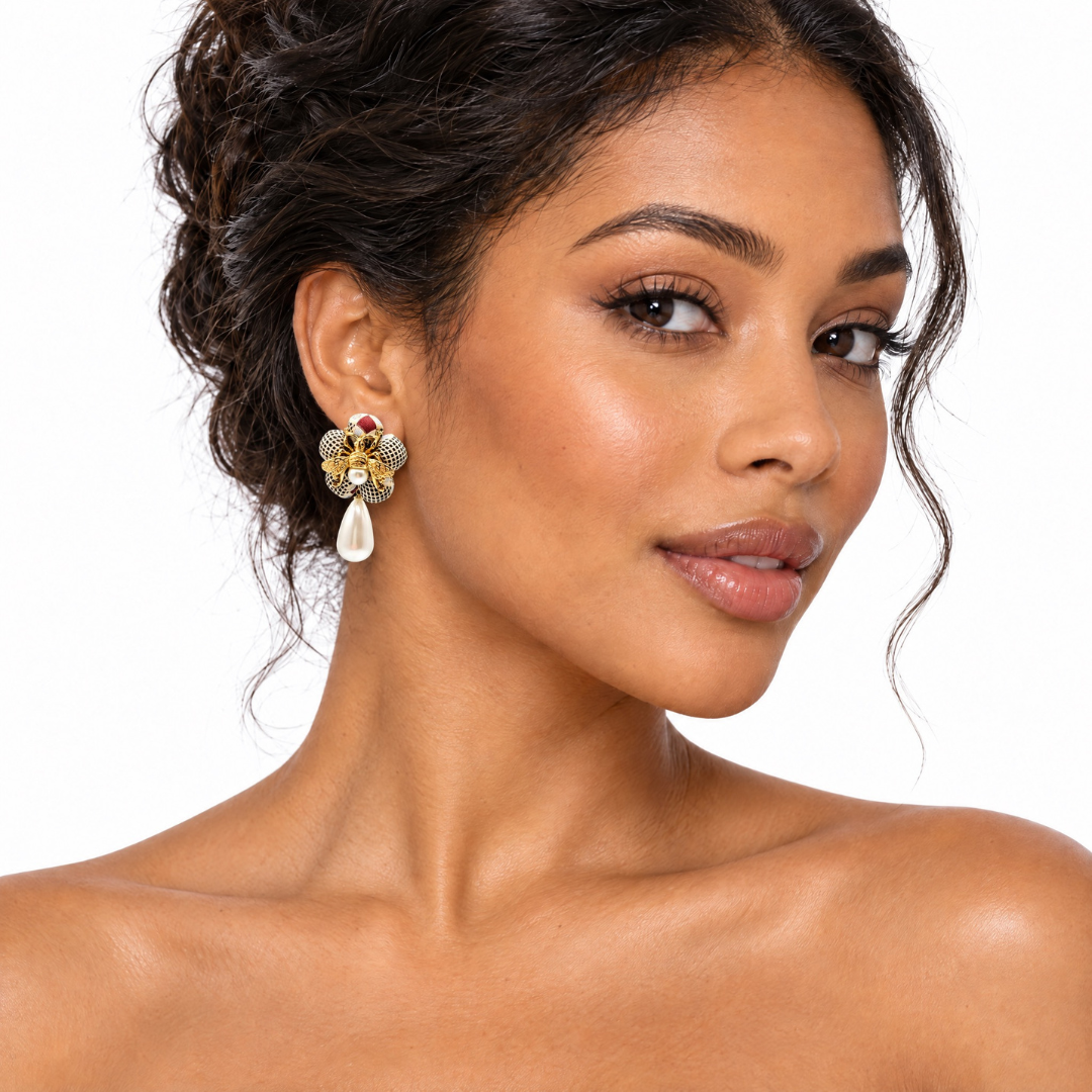 Chanel Bumblebee Earrings | Chanel Jewelry