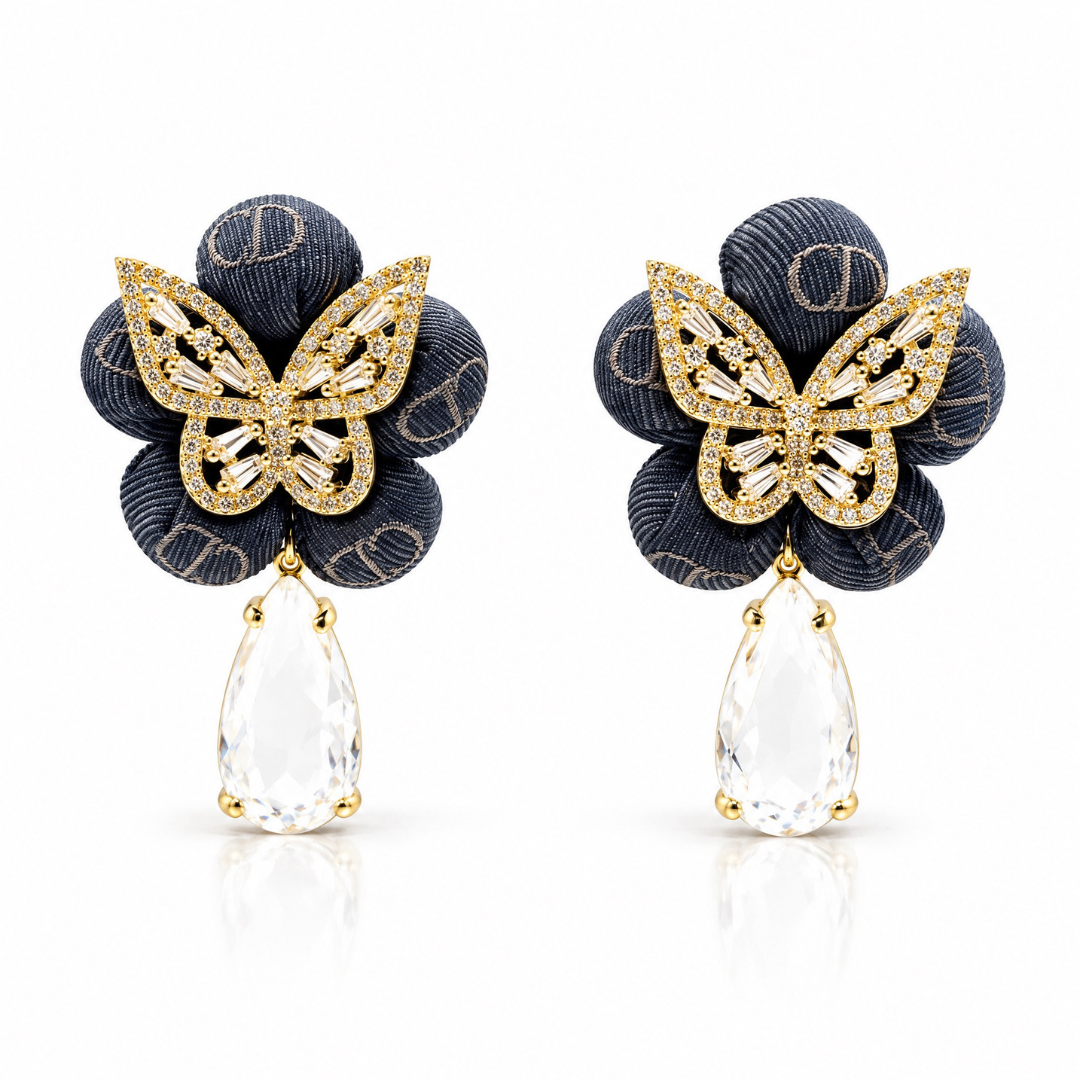 Dior Butterfly Earrings | Dior Jewelry