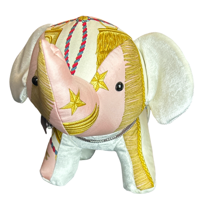 Hermes Qu'Importe le Flacon Scarf Patchwork Elephant at Vintage Luxe Up