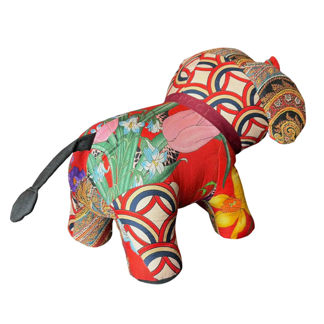 gucci floral scarf elephant