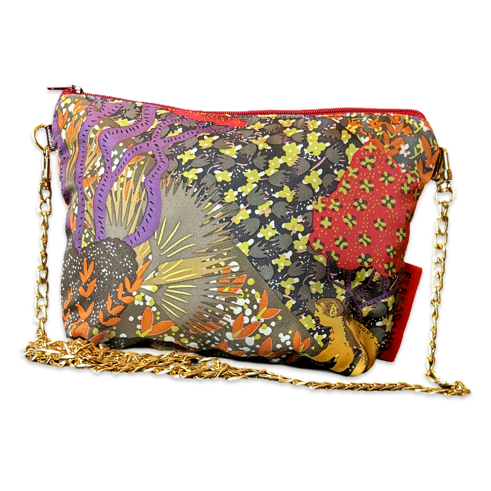 Ferragamo Safari Scarf Crossbody Bag