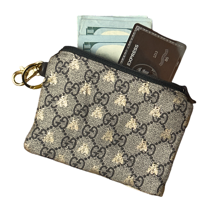 Gucci GG Bees Scarf Keychain Bag | Vintage Luxe Up