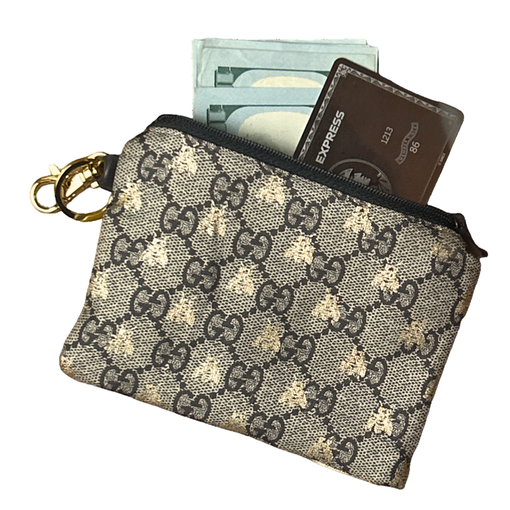 Gucci GG Bees Scarf Keychain Bag | Vintage Luxe Up