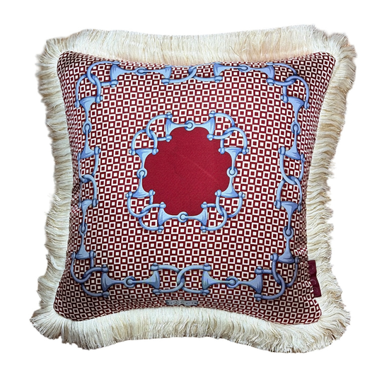 Gucci Horsebit Silk Pillow