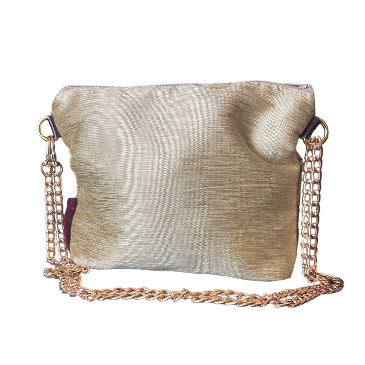 GG Bumblebee Vintage Silk Scarf Crossbody Bag